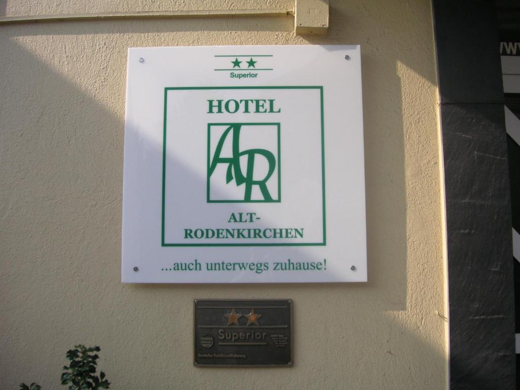 Hotel Alt-Rodenkirchen Cologne Exterior photo